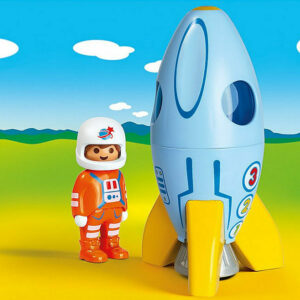 Astronaut With Rocket