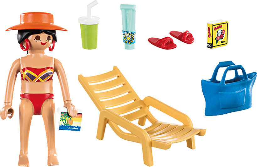 Sunbather With Lounge Chair