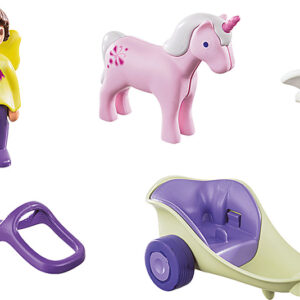 Unicorn Carriage With Fairy