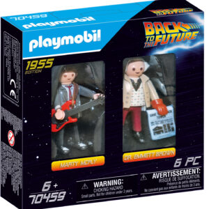 Back To The Future Marty Mcfly And Dr. Emmett Brown