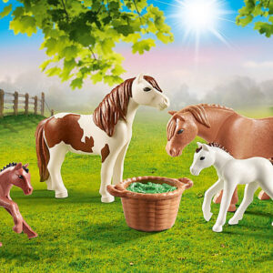 Playmobil Ponies with Foals