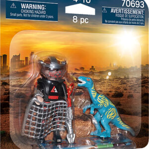 Duopack Velociraptor With Dino Catcher