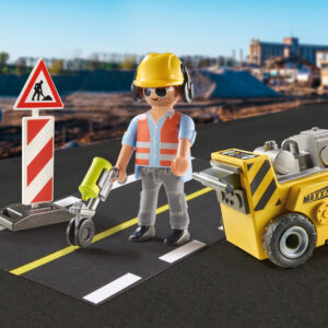 Playmobil Construction Worker Gift Set