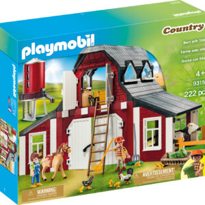 Playmobil Barn with Silo
