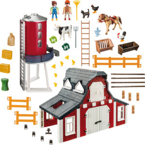 Playmobil Barn with Silo