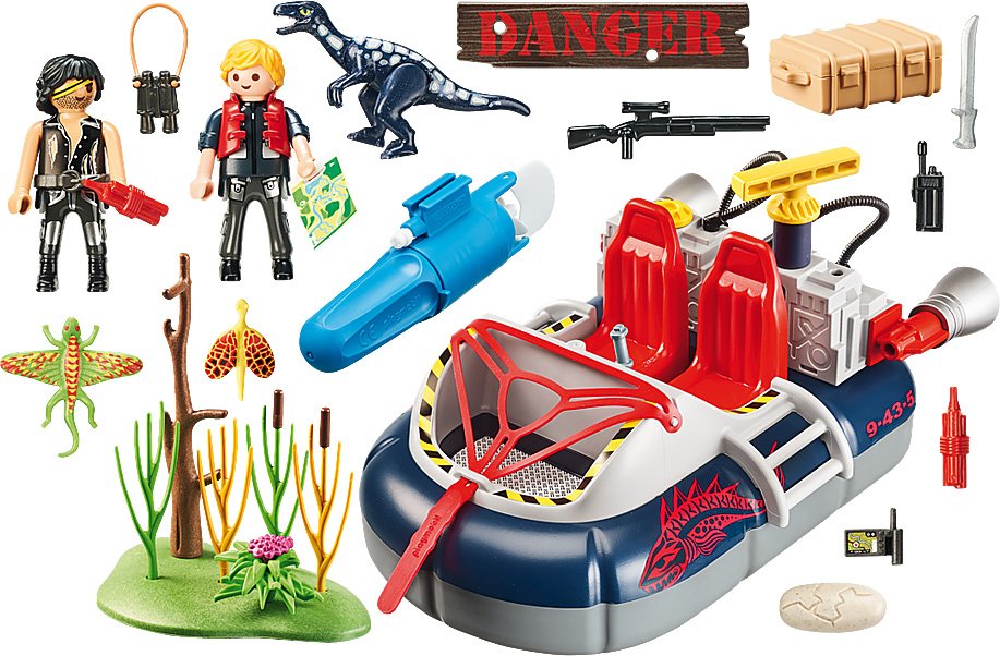 Dino Hovercraft with Underwater Motor