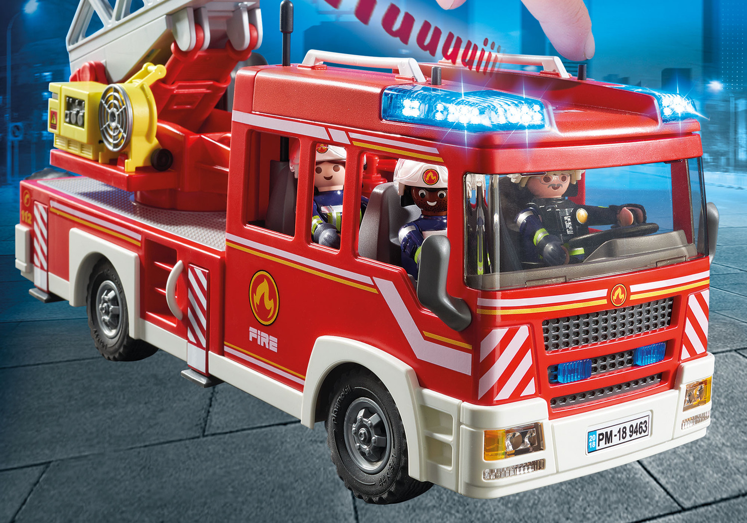 Playmobil Fire Ladder Unit