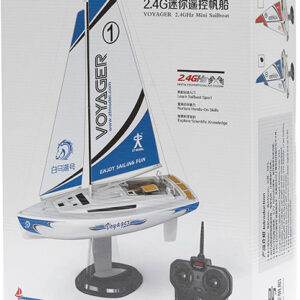 PlaySTEAM Mini Voyager 280 Sailboat in Blue