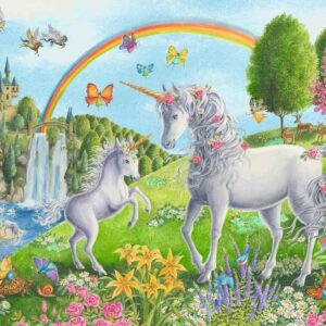 Prancing Unicorns (24 pc Floor Puzzle)