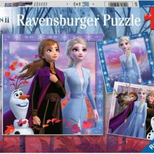 Disney Frozen 2 -Journey Starts (3 X 49 pc Puzzle)