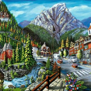 Welcome to Banff (1000 Piece Puzzle)