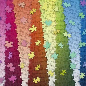 Karen Puzzles: Colors on Colors (1000 Piece Puzzle)