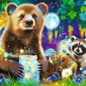 Lovable Woodland Friends 2x24 Pc Puzzle