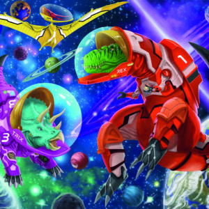 Space Dinosaurs (200 pc Puzzle)