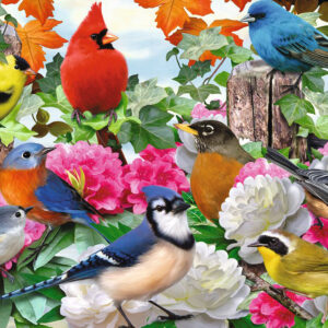 Garden Birds 500 piece jigsaw puzzle