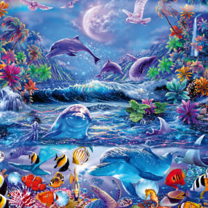 Moonlit Magic Glow-In-The-Dark (500 pc Starline Puzzle)