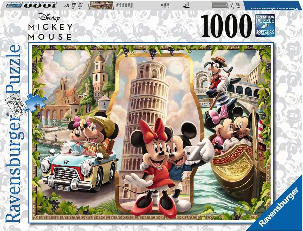 Vacation Mickey & Minnie (1000 pc Puzzle)
