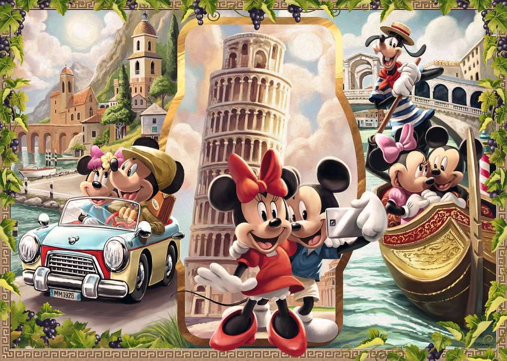 Vacation Mickey & Minnie (1000 pc Puzzle)