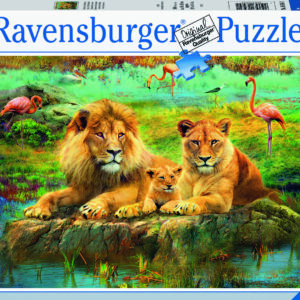 Lions in the Savanna