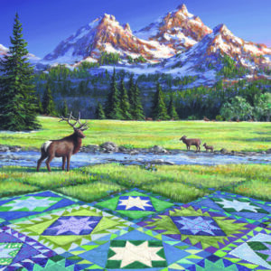 Mountain Quiltscape