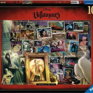 Disney Villainous: Cruella de Vil (1000 pc Puzzle)