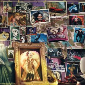 Disney Villainous: Cruella de Vil (1000 pc Puzzle)
