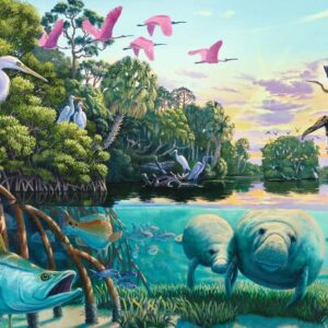 Manatee Moments (500 pc Puzzle)