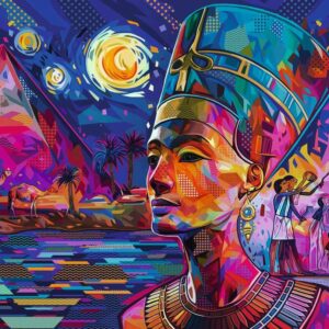 Nefertiti on the Nile (1000 pc Puzzle)
