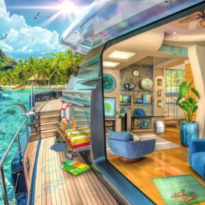 Tropical Island Charter (1000 pc Puzzle)
