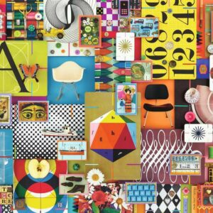 Eames House of Cards (1500 pc Puzzle)