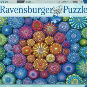 Radiating Rainbow Mandalas (2000 pc Puzzle)