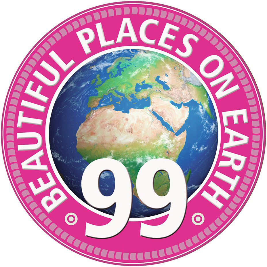99 Beautiful Places on Earth (1000 pc Puzzle)