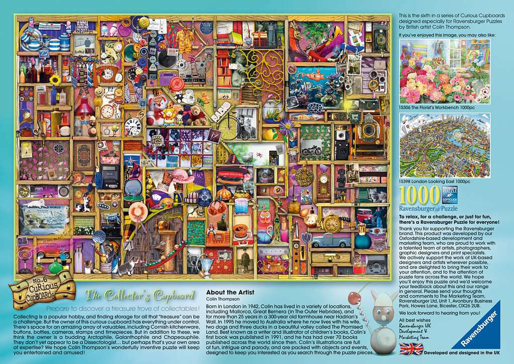 The Collector's Cupboard (1000 pc Puzzle)