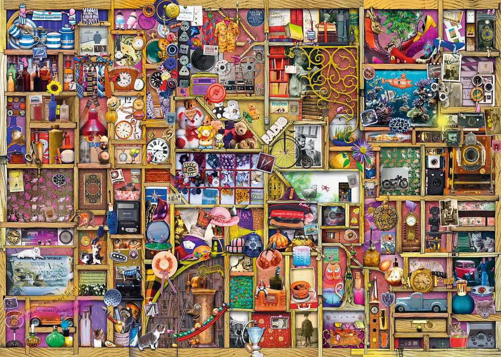 The Collector's Cupboard (1000 pc Puzzle)