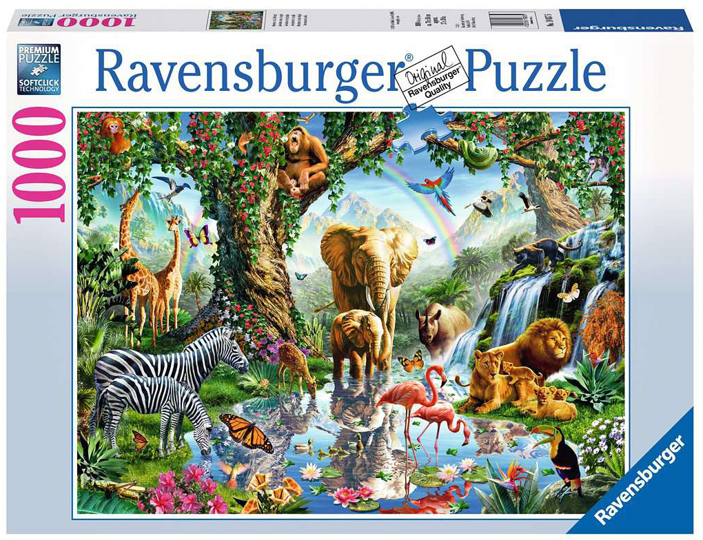 Adventures in the Jungle (1000 pc Puzzle)