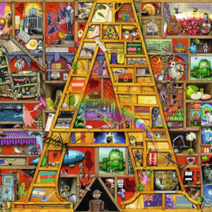 Awesome Alphabet "A" (1000 pc Puzzle)