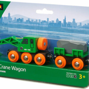 BRIO Clever Crane Wagon