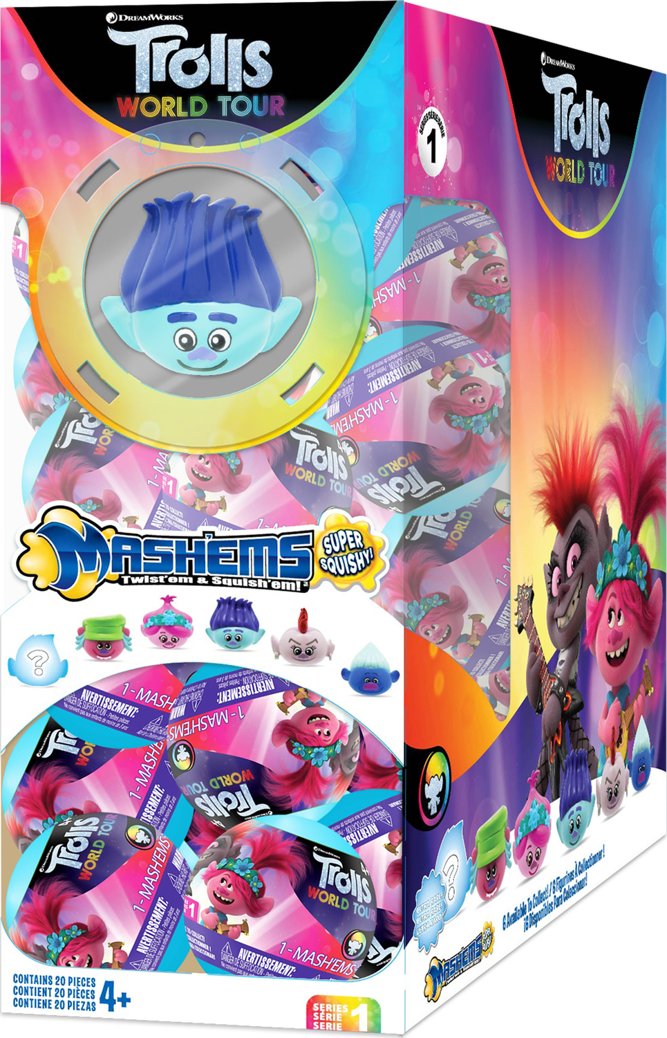 Trolls 2 Mash'ems (assorted)