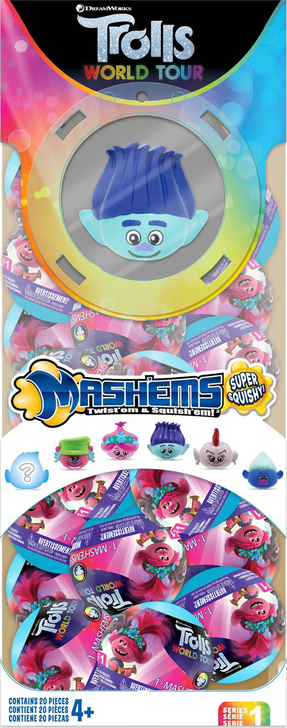 Trolls 2 Mash'ems (assorted)