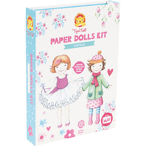 Vintage Paper Dolls Kit