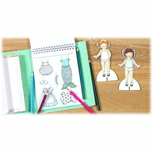 Vintage Paper Dolls Kit