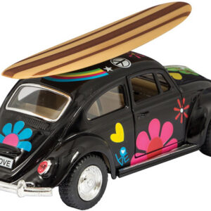 Die-cast 1967 Beetle With Surfboard (assorted colors)