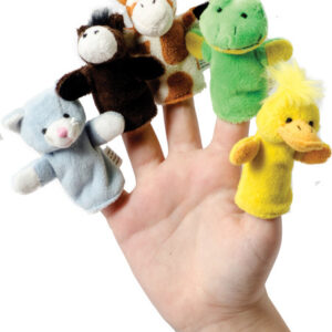 Plush Finger Puppets (assorted)