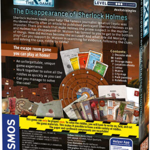 EXIT: The Disappearance of Sherlock Holmes Game
