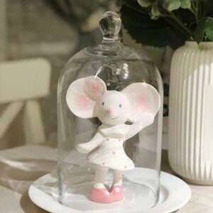 Meiya The Mouse Natural Organic Rubber Squeaker Toy