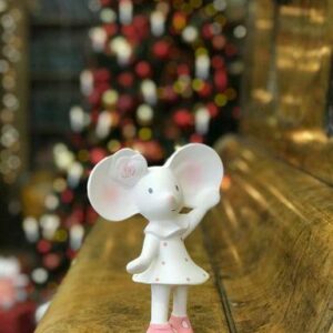 Meiya The Mouse Natural Organic Rubber Squeaker Toy