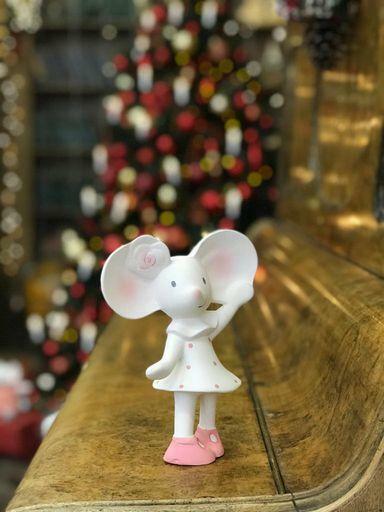 Meiya The Mouse Natural Organic Rubber Squeaker Toy