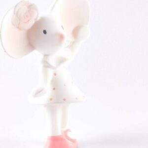 Meiya The Mouse Natural Organic Rubber Squeaker Toy