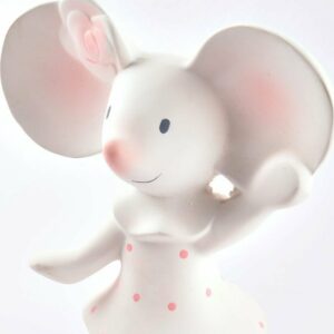 Meiya The Mouse Natural Organic Rubber Squeaker Toy