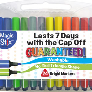 Magic Tri Stix 24 Color (Stays good with cap off for up to 7 Days)